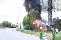 Vụ cháy 2 xe tec xăng ở Hải Phòng: Lộ diện sai phạm đất đai