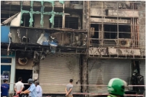 Bắt khẩn cấp kẻ gây ra vụ cháy tại Ngân hàng Eximbank