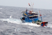 Bão số 9: 12 thuyền viên tàu cá Bình Định đang bị mất tích