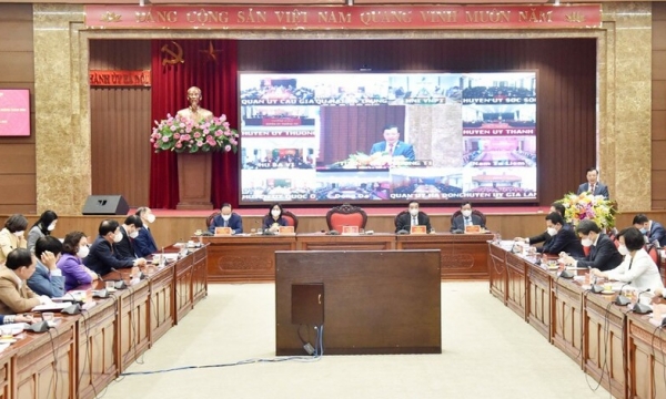 Hội nghị lần thứ bảy, Ban Chấp hành Đảng bộ TP Hà Nội xem xét 4 nội dung quan trọng