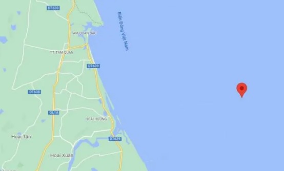 Tàu chìm sau va chạm ở biển Bình Định, 1 người mất tích