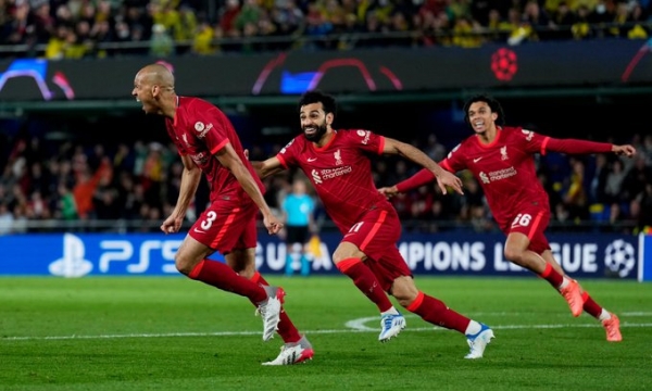 Liverpool vào chung kết Cúp C1 châu Âu 2021-2022