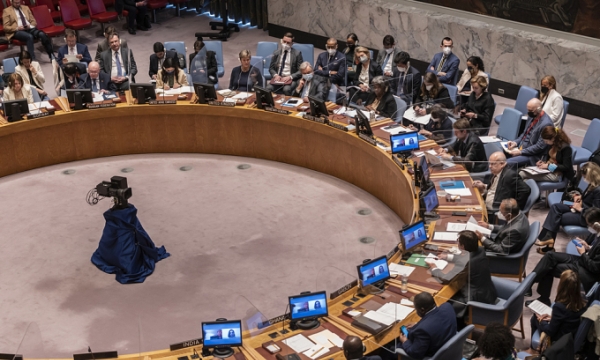 Hội đồng Bảo an Liên Hợp Quốc lần đầu ra tuyên bố về Ukraine