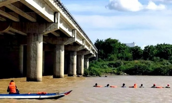 Tìm ra thi thể thanh niên nhảy xuống sông ở Ninh Thuận