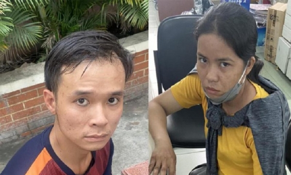 Cặp vợ chồng 'hờ' đi cướp giật điện thoại ở Sài Gòn nhận cái kết đắng