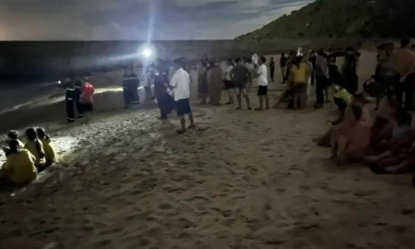 Tìm thấy hai nạn nhân bị đuối nước ở bãi biển