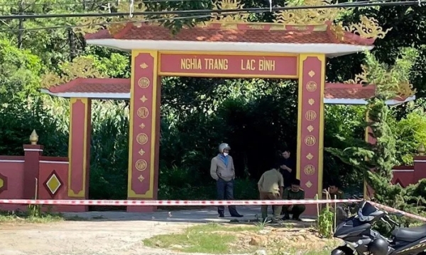 Lâm Đồng: Điều tra vụ cha chết cháy ở nghĩa trang, con tử vong vì bỏng nặng