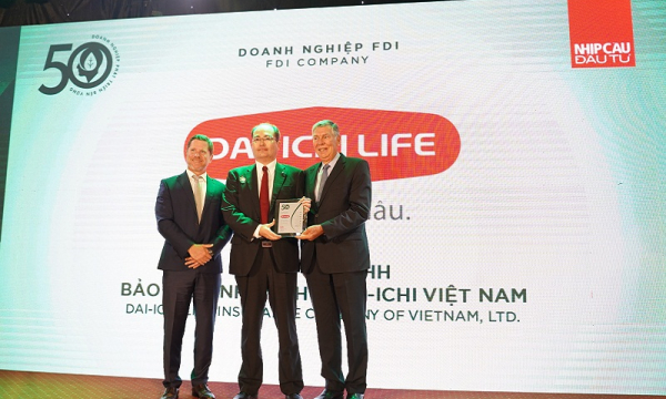 Dai-ichi Life Việt Nam vinh dự đạt Giải thưởng 'Top 50 Doanh nghiệp Phát triển bền vững 2022'
