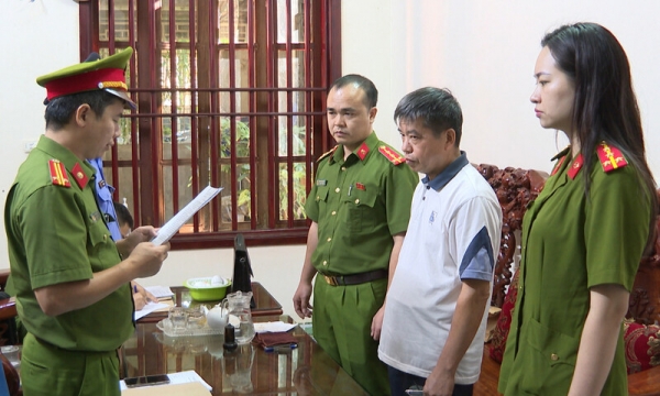 Bắt tạm giam nguyên Chủ tịch UBND huyện Thường Xuân, Thanh Hóa
