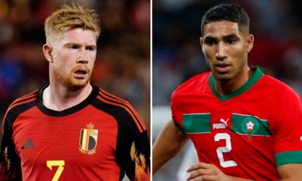Nhận định bóng đá Bỉ vs Morocco, 20h00 ngày 27/11 bảng F World Cup 2022