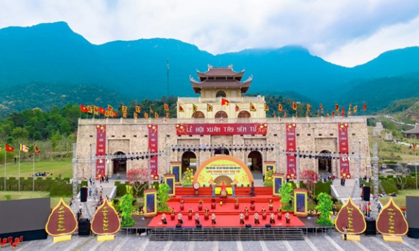 Chiêm ngưỡng vẻ đẹp của khu du lịch tâm linh - sinh thái Tây Yên Tử