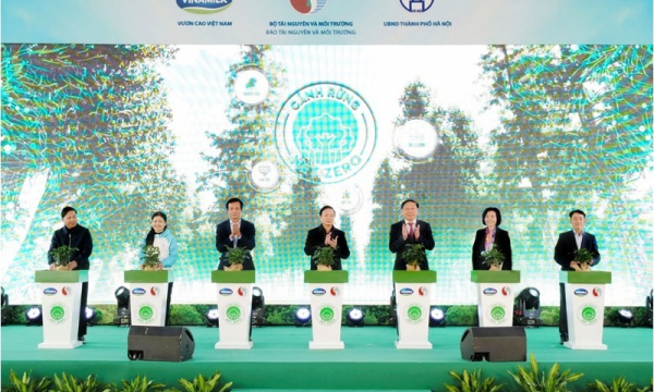 Vinamilk và Bộ TNMT khởi động dự án trồng cây hướng đến Net Zero