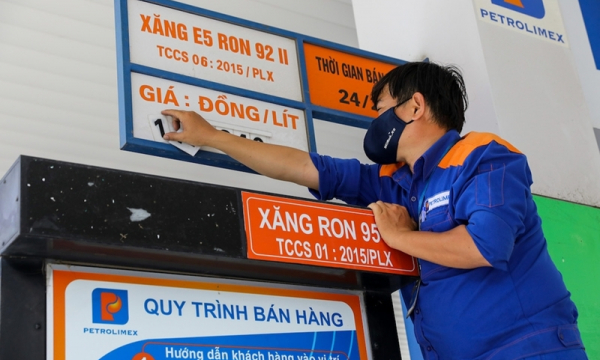 Giá xăng dầu giảm lần thứ 2 liên tiếp