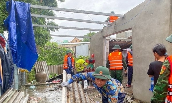 Thừa Thiên Huế: Áp thấp nhiệt đới gây mưa lớn, tổn thất nhiều tài sản