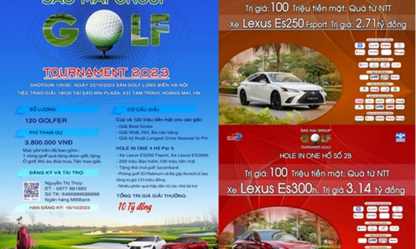 Sắp khởi tranh Giải Golf Tournament 2023 tại Hà Nội