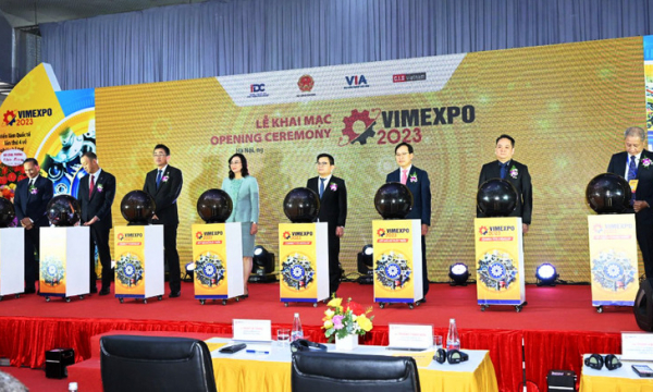 Khai mạc triển lãm quốc tế về công nghiệp hỗ trợ và chế biến chế tạo Việt Nam - VIMEXPO 2023