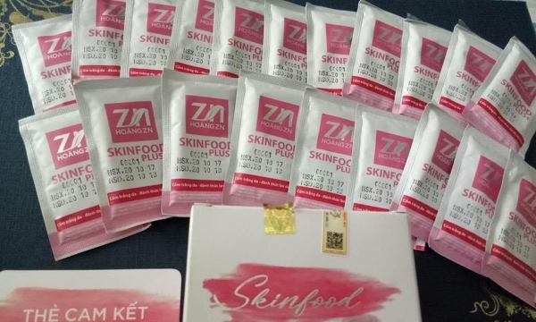 Cốm Skinfood Plus+, Extra Kid và Trà Thảo mộc hoa sâm đất chưa công bố: Công ty Hoàng ZN bị phạt gần 500 triệu đồng