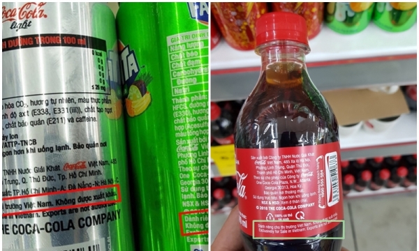 Sản phẩm Coca-Cola Việt Nam ‘không được xuất khẩu’: Phải chăng vì chất lượng thấp hơn?