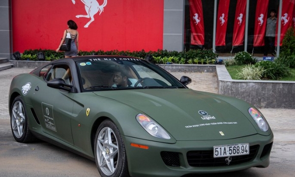 Chiêm ngưỡng xe Ferrari 599 GTB duy nhất Việt Nam của ông Đặng Lê Nguyên Vũ
