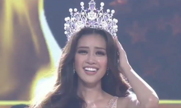 VIDEO: Khoảnh khắc Nguyễn Trần Khánh Vân đăng quang Hoa hậu Hoàn vũ Việt Nam 2019