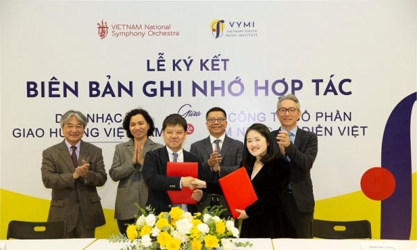 Hợp tác chiến lược giữa Dàn nhạc Giao hưởng Việt Nam và Học viện Âm nhạc VYMI