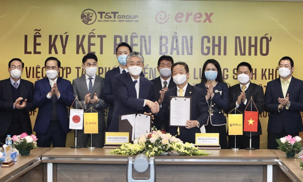 T&T Group và tập đoàn EREX (Nhật Bản) hợp tác phát triển năng lượng sinh khối tại Việt Nam