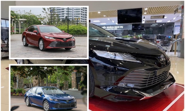 Giá xe ô tô Toyota ngày 12/5: Giá xe Toyota Camry 2020 mới nhất