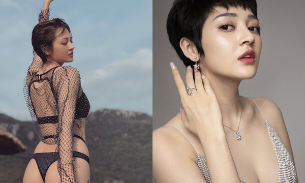 Bảo Anh khoe body nuột nà, chú ý nhất là vòng 3 gợi cảm 'hết nấc'