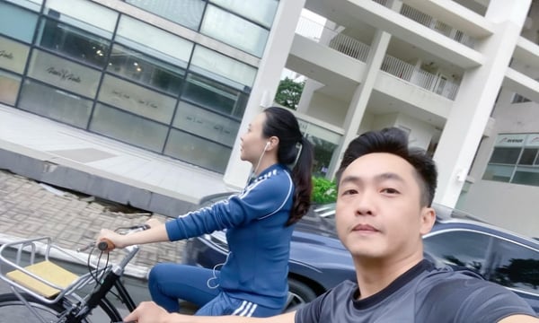 Được Cường Đô La rủ đi đạp xe, Đàm Thu Trang vẫn tỉnh táo đối đáp làm netizen bật cười