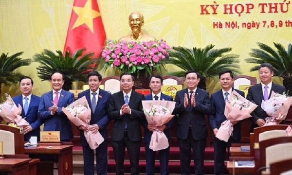 Hà Nội phân công nhiệm vụ chính thức cho 6 Phó Chủ tịch mới