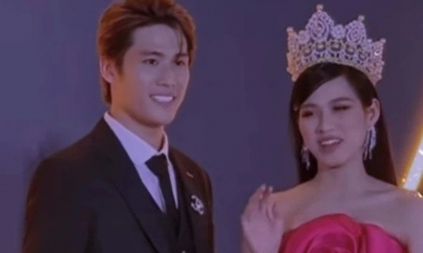 Hoa hậu Đỗ Thị Hà bị chê chảnh khi đẩy tay đồng nghiệp muốn ôm eo