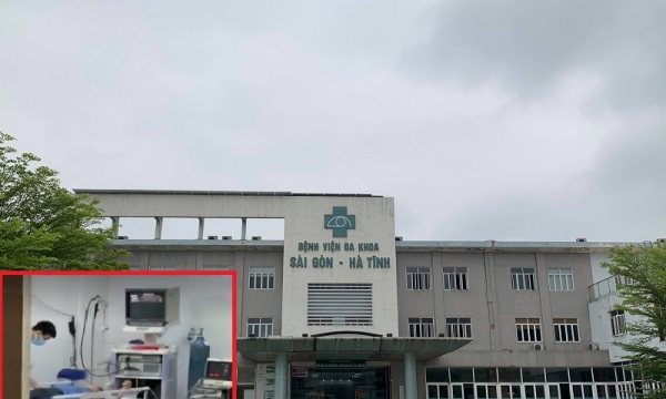 Bệnh viện Đa khoa Sài Gòn - Hà Tĩnh sử dụng máy nội soi nghi ‘nhập lậu’
