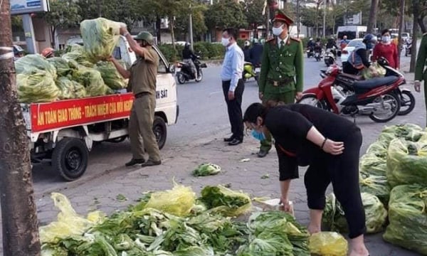 Tin mới nhất vụ cán bộ trật tự đô thị nghi đánh người bán rau chảy máu mặt
