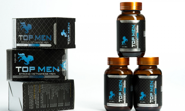 Sản phẩm bảo vệ sức khỏe Top men hỗ trợ sinh lực nam giới