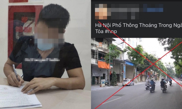 YouTuber Duy Nến bị xử phạt vì bịa đặt thông tin 'phong tỏa Hà Nội'