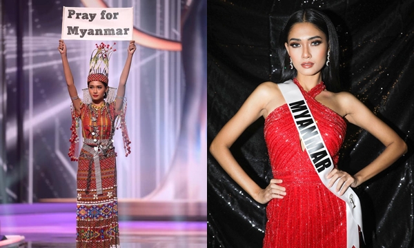 Hoa hậu Myanmar bị chính phủ ban hành lệnh truy nã khẩn cấp sau chung kết Miss Universe 2020
