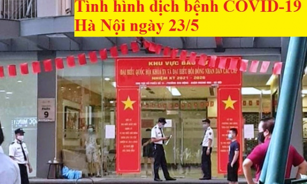 Tình hình dịch bệnh COVID-19 Hà Nội ngày 23/5: Cháu bé Ấn Độ dương tính, phong tỏa 1 tòa nhà khu Times City