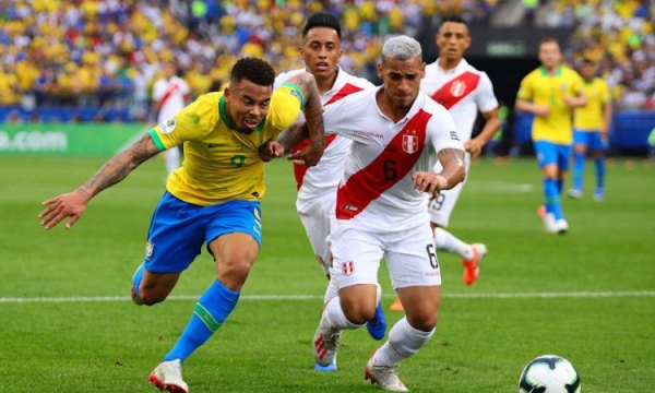 Xem trực tiếp Brazil vs Peru, 7h, 18/6, bảng A Copa America 2021