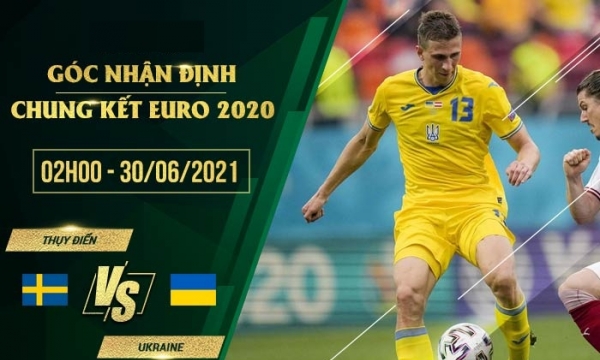 Nhận định Thụy Điển vs Ukraine: Lần đầu cho Shevchenko