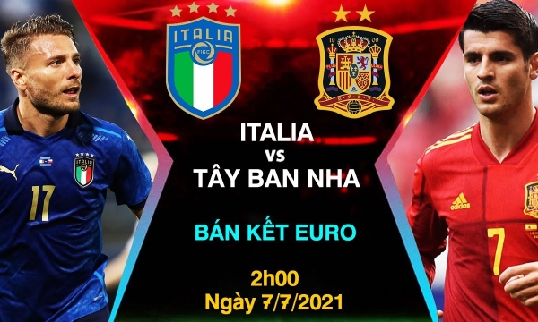 Nhận định Italia vs Tây Ban Nha: Morata đấu Immobile