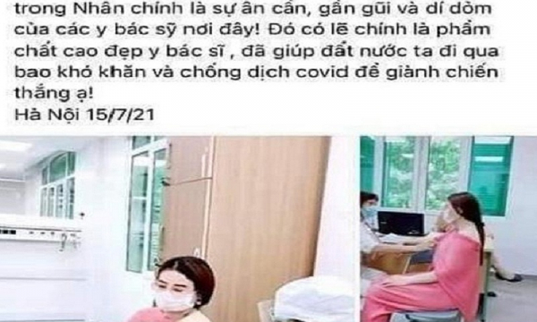 Yêu cầu làm rõ vụ Á hậu được tiêm vắc xin COVID-19 tại Bệnh viện Xanh Pôn