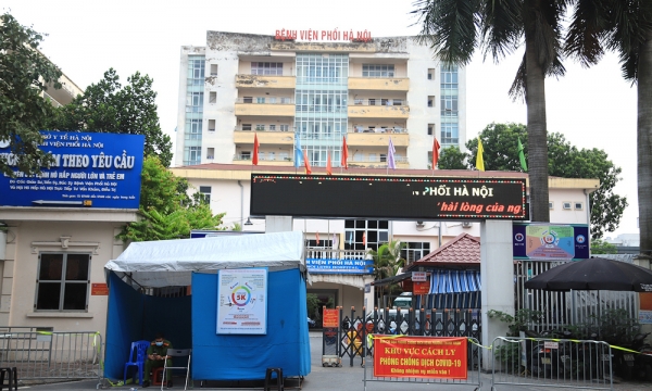 Bệnh viện Phổi Hà Nội tăng 15 ca dương tính, gần như toàn bộ thành F1