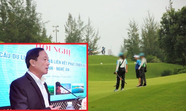 Bí thư Bình Định yêu cầu tạm đình chỉ công tác Giám đốc Sở Du lịch chơi golf giữa mùa dịch