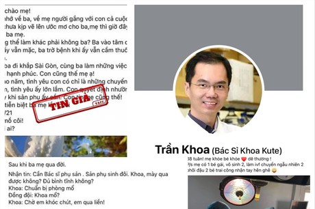 Xử phạt 2 chủ tài khoản Facebook lan truyền câu chuyện bác sĩ Khoa