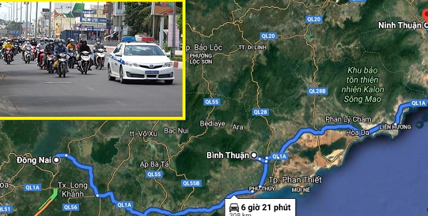 Có 400 người đi xe máy từ Đồng Nai về Ninh Thuận nhiễm COVID-19