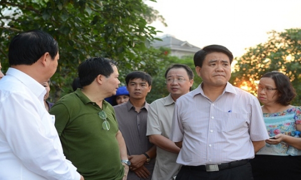 Ông Nguyễn Đức Chung tha thiết đề nghị không xử lý tiếp các cán bộ Sở ngành, Công ty Thoát nước