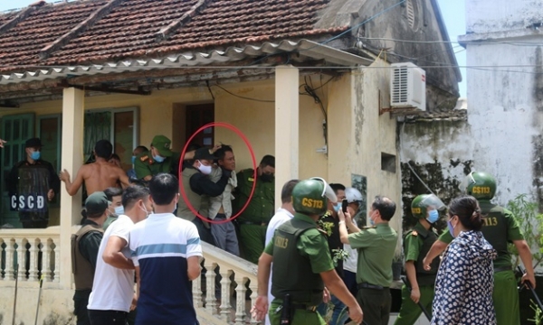 Giải cứu con gái bị bố đẻ nhốt trong nhà làm con tin ở Nam Định