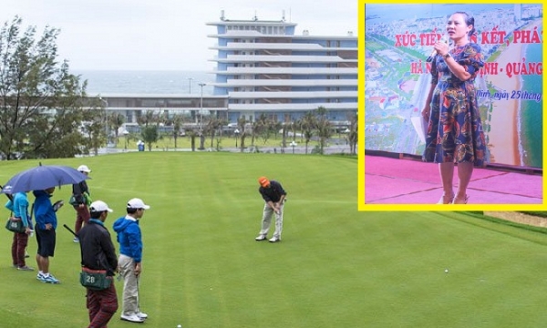 Nữ Giám đốc bị cảnh cáo vì ký giấy mời giúp Giám đốc Sở Du lịch hợp thức việc chơi golf mùa dịch