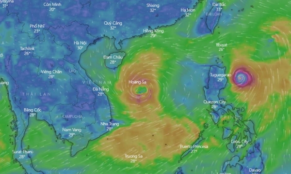 Tin bão mới nhất 10/9: Bão số 5 sẽ ảnh hưởng đến đất liền từ Thanh Hóa đến Quảng Ngãi.