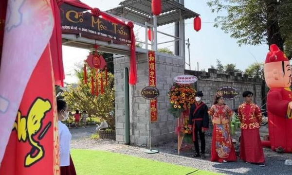 Xôn xao với ‘Cổ Mộc Trấn’ ở An Giang